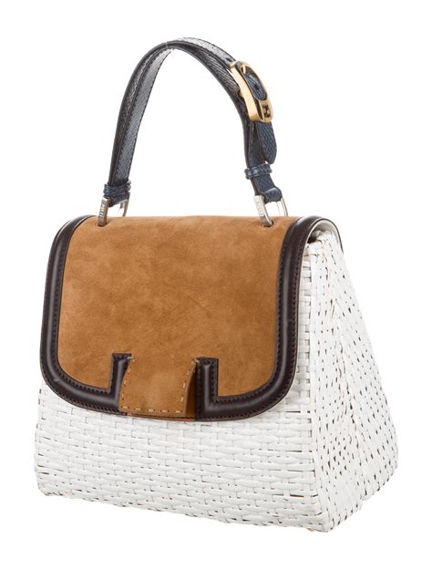 fendi wicker bag.